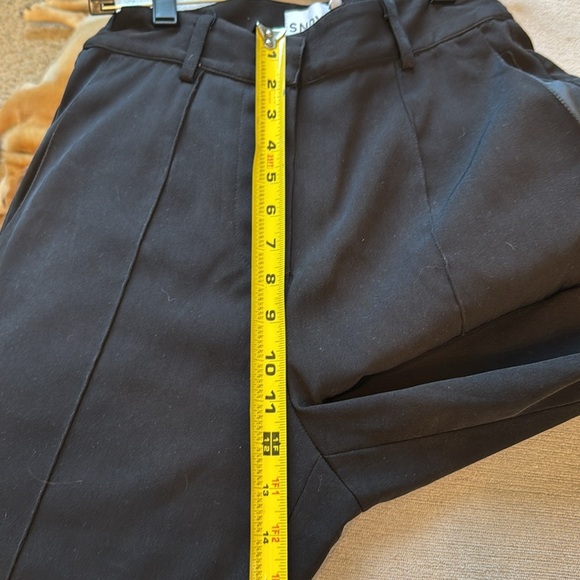 NWT SNDYS Sunday the Label Women's Burland Pants High Waisted Wide Leg Flare - Picture 9 of 13